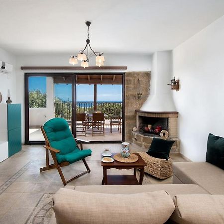 Cedrus And Sea, Beachfront House, Gennadi, Rhodes Exteriér fotografie